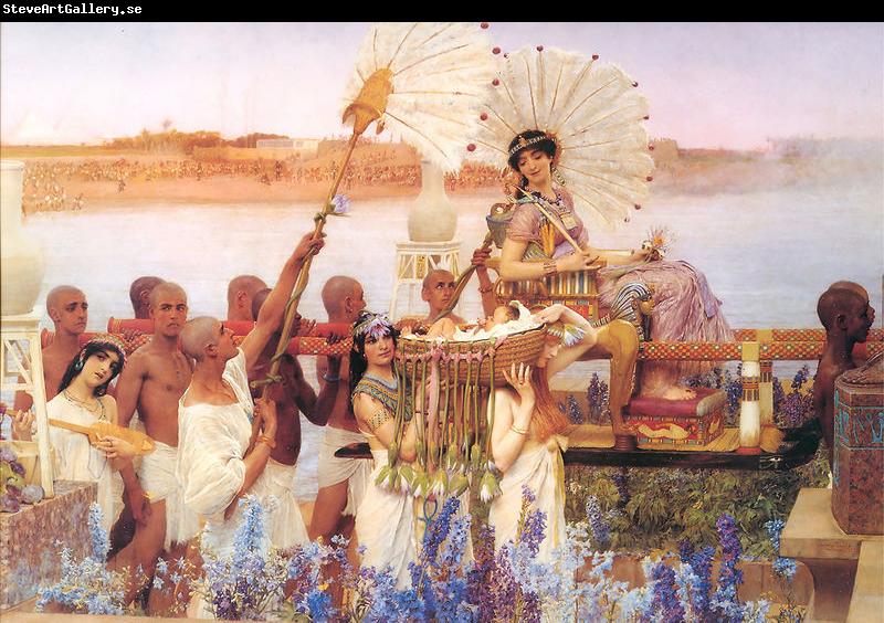 Laura Theresa Alma-Tadema The finding of Moses